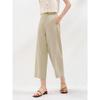 JIUZI ANNAKO Minimalist Relaxed Cropped Pants
