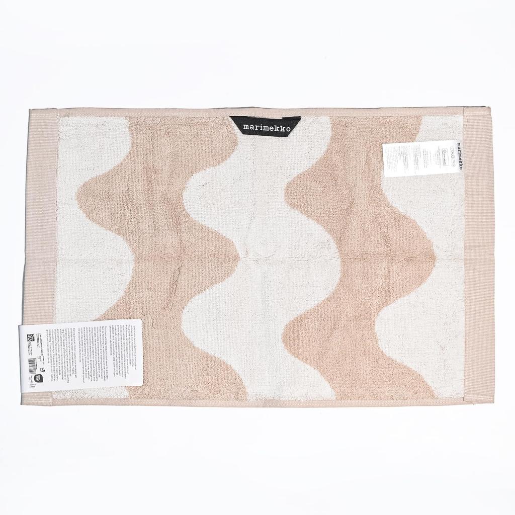 Marimekko LOKKI VIERASPYYHE Guest Face 70946 070946 Scandinavian Design Towel, Towel, 50x30cm, Beige, 183, [Used]