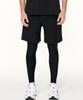 Jeteseu Men'S Water One-In-One Functional Shorts Leggings