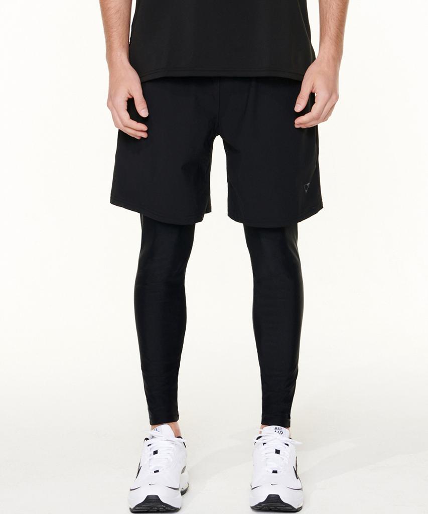 Jeteseu Men'S Water One-In-One Functional Shorts Leggings