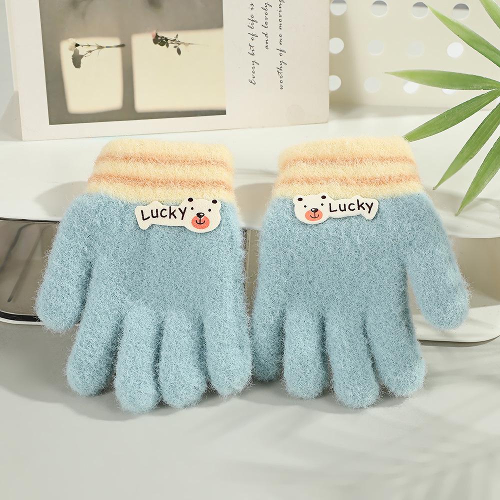 Fingerless Winter Gloves for Kids - Cute, Cozy, Cold-Proof, Five-Finger Design