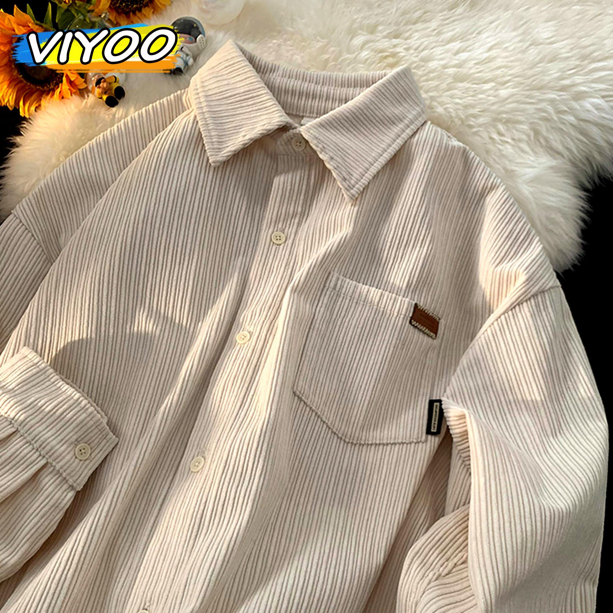 

Мужской вельветовый кардиган с длинным рукавом, толстовки, пальто, блузка, топы, уличная одежда, повседневные рубашки, мужские Y2K, корейская зимняя верхняя одежда