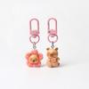 Cartoon Pink Color Capibara Capybara Keychain Pendant Backpack Hangings Decoration Accessries Gift