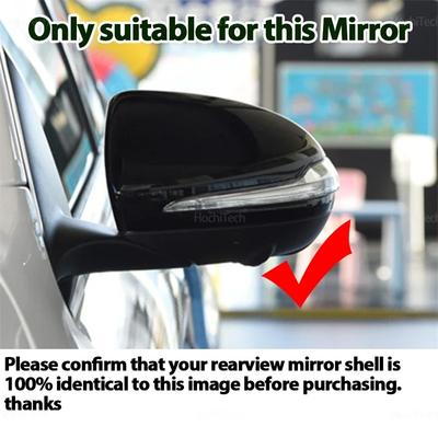 For Mercedes AMG C E S GLC W205 W213 W238 W222 C217 C253 X205 W253 X253 Only LHD Black/Carbon Pattern Rearview Mirror Cap