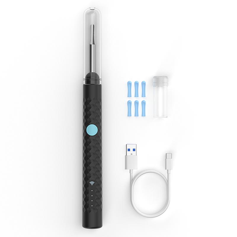 Smart Visual Ear Sticks Hd1080P 4.2Mm Camera Wifi Ear Pick Ear Cleaner Ear Spoon Wireless Endoscope Health Care Waterproof 6Leds