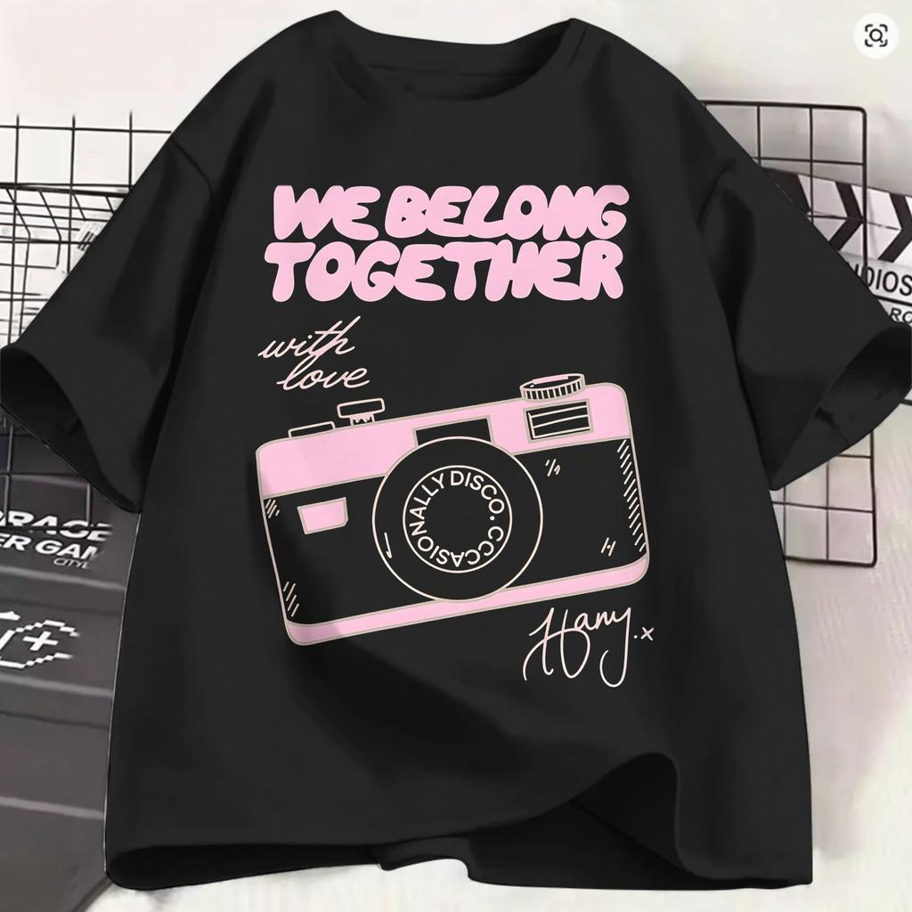 Streetwear T Shirt Summer Kiss All The Time Fashion T Shirts Harrys Styles 2026 100 Cotton Tshirt For Unisex Y2k Retro Clothes