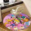 Cartoon Network,Rugrats Chair mat Round Rug Office carpet,Non slip, Suitable for Living Rooms, Bedrooms Decor1205071a