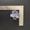 10Pcs Beaded Mesh Flower Patches Sew On Applique DIY Dress Bag Hat Clothing Decorative Accessorie Material Patches