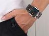 LED Electronic Crab Watch - Fashionable Binary Design for Students