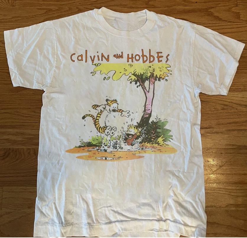 Футболка унисекс Calvin And Hobbes Let s Summer, все размеры S-5XL XXL