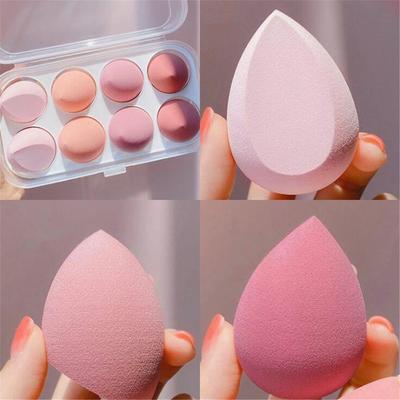 4/8 stücke Make-Up Schwamm Mixer Schönheit Ei Kosmetische Puff Weichen Foundation Schwämme Pulver Puff Frauen Machen Zubehör Schönheit Werkzeuge