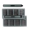 Portable Professional 50 Piece Rechargeable Wireless Screwdriver Adjustable Torques 0.5N.M 3N.M With Quiet Operation