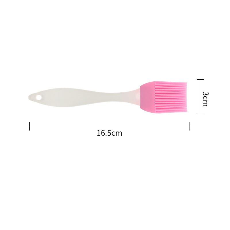 Silicone  Brush With Plastic Handle Kitchen Barbecue Grill Oil Brush Cooking Accessories