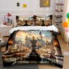 "Majestic Chessboard Dreams" Bedding Sets Duvet Covers Pillowcases(1* Duvet Cover 2* Pillowcases Without Duvet Insert)