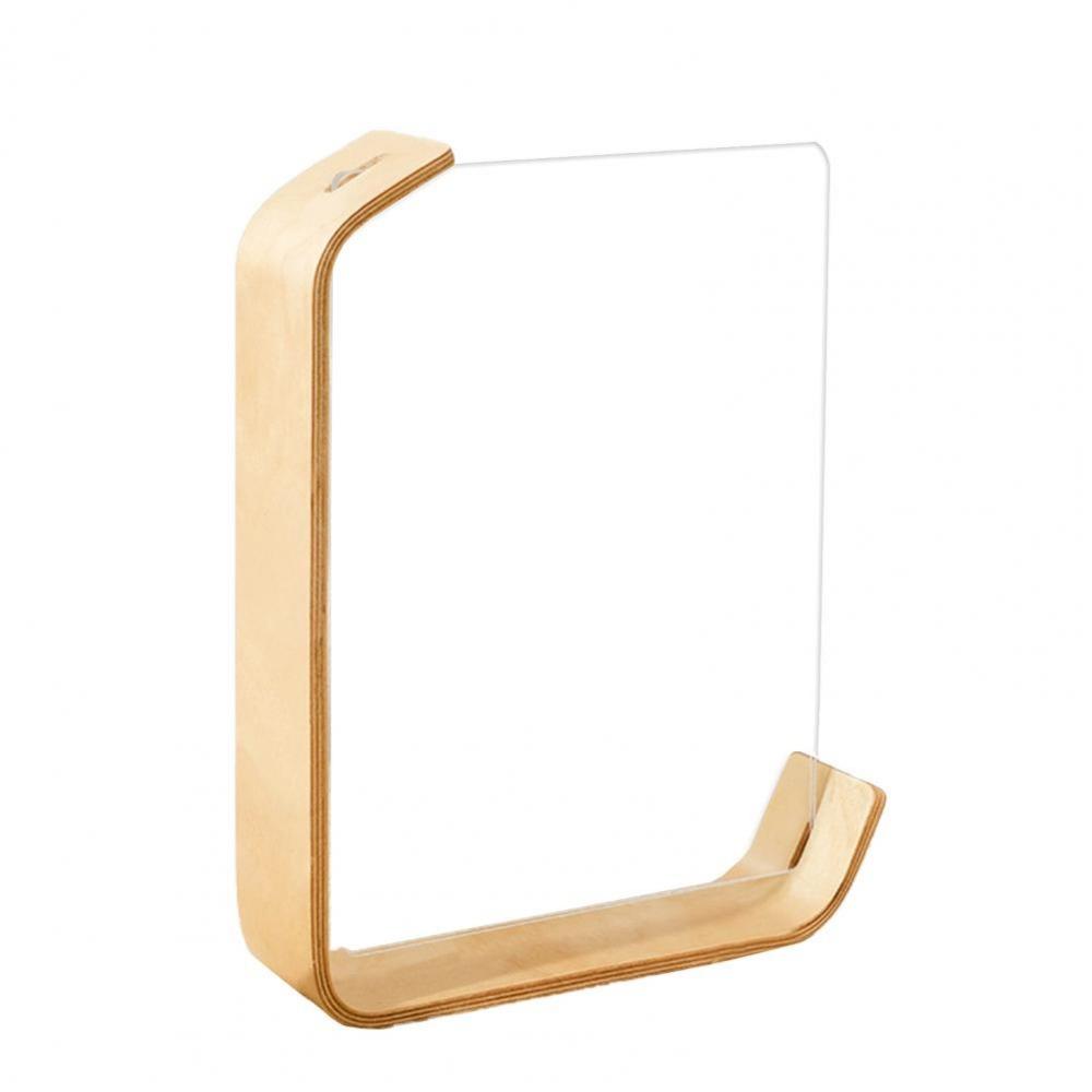 Clear Double-side Photo Frame Exquisite Picture Display Frame Acrylic Photo Frame  Photo Decor 7inch
