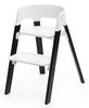 Stokke Steps Chair Black Legs, Oak,