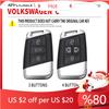 New Zinc Alloy Car Remote Key Case Cover Protector Shell For VW Volkswagen Passat B8 CC Arteon Magotan GTEVW Keychain Acces