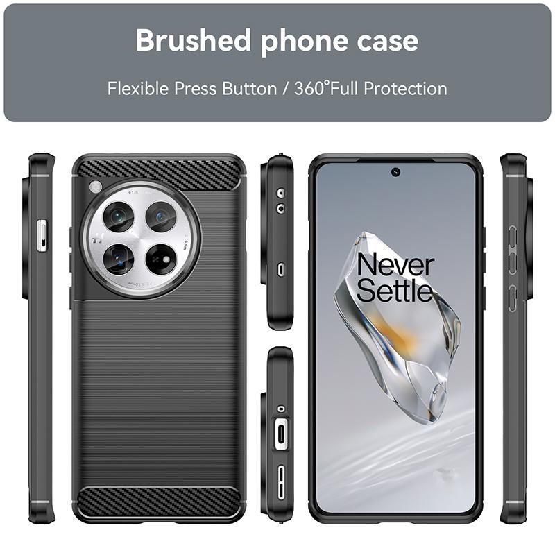 New Armor Carbon Fiber Shockproof Case For One Plus 5 5T 6 6T 7 7T Pro 7 Pro 8 Pro 8T For One Plus 8T Silicone Soft Phone Cover