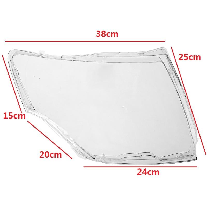 Car Lens Glass Light Lamp Headlamp Shell 2007-2018 Transparent Lampshade Headlight Cover For Mitsubishi PAJERO V87 V93 V97