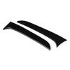 2pcs Rear Window Side Spoiler Canard Wing Glossy Black Replacement for 1 Series F20 F21 2012 2019