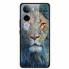 For Vivo Y400 5G Case Y 400 6.67" Animal Wolf Lion Tempered Glass Hard Back Cover For Vivo Y400 2025 Phone Cases Soft Bumper Bag