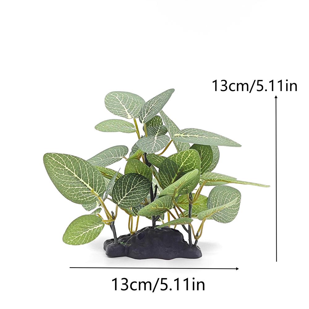 Aquarium simulation plant Plastic Artificial Turtle Tree Trunk plant  Plant Fish Tank Grass Wood Decoration Underwater Plants