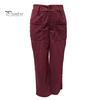Comfortable Women Trousers Pants Button Zipper Closure Straight Wide Leg with Ladies Loose Fit Pockets Solid Color Lounge Daily Wear Long