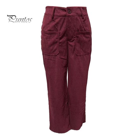 Comfortable Women Trousers Pants Button Zipper Closure Straight Wide Leg with Ladies Loose Fit Pockets Solid Color Lounge Daily Wear Long