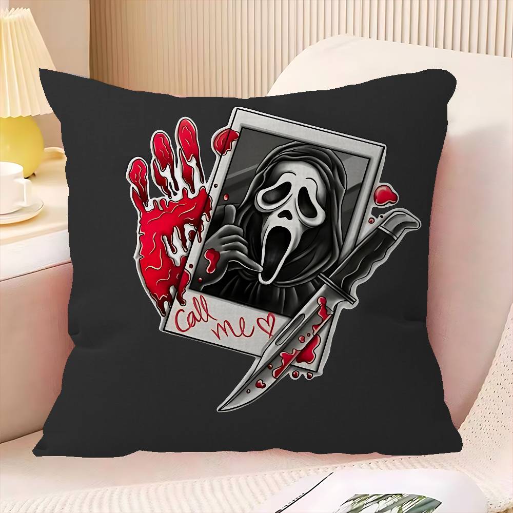S-SCREAMS Horror Movie Pillowcases Home Bedding Decorative Pillow Cover Wedding Super Soft Pillow Case