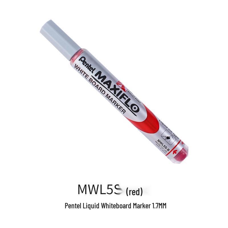 Pentel Экологичный Гидравлический Электронный Маркер для Белой Доски, 6,0 мм/4,0 мм