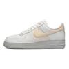 Nike Buty Air Force 1 07 ESS Cross Stitch - Białe Fossil Damskie Trampki Summit-White DJ9945-100