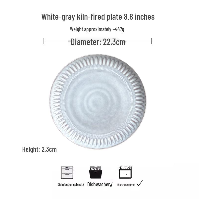 Piatti in Ceramica Raffinatamente Lavorati: Design Decorativi, Bassi, Profondi e da Insalata con Piccoli Difetti