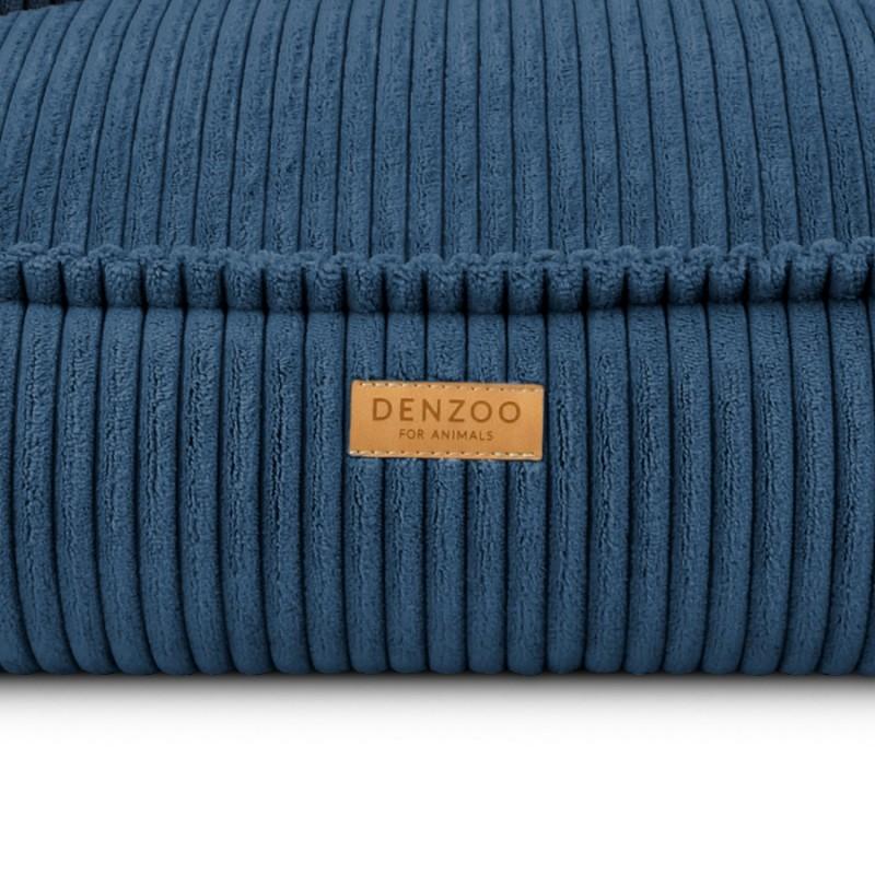Legowisko Ortopedyczne Denzoo Milano Navy Blue "Xl" 100X80 Kojec Sofa Posłanie