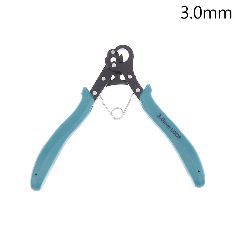 Juego de alicates para enrollar alambre de 1.5/2.25/3 mm para enrollar, doblar, reparar alambre, herramienta para hacer joyas, alicates de punta redonda para envolver anillos de alambre