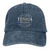 Yeshua Hamashiach Denim Baseballcaps Messias Kvinne Mann Design Truckerhatt Utendørs Treningssenter Pustende Baseballcaps