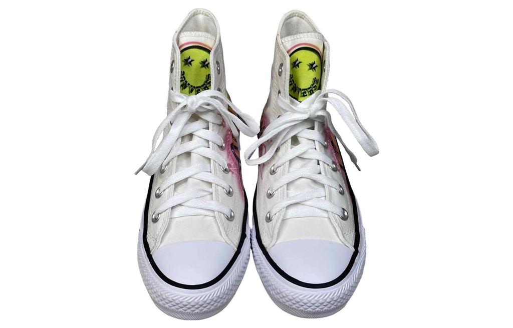 Converse All Star Light Comfortable And Trendy Wear Resistant And Lightweight High Top Canvas Shoes Unisex White 168997C