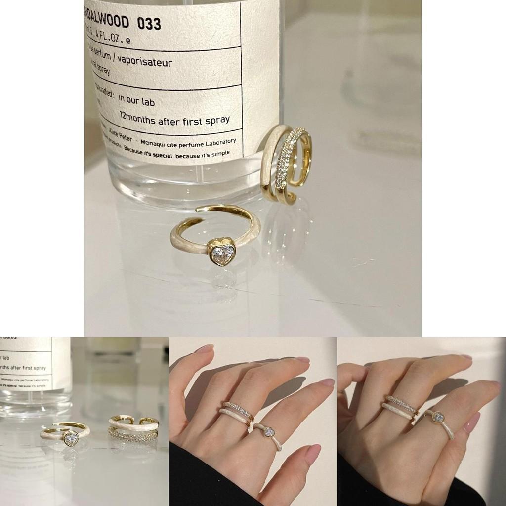 Summer Fashion 2023 Heart Ring For Women With Adjustable Copper Band And Design Stylish