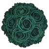 25pcs Artificial Flower,Real Touch Artificial Foam Roses Decoration DIY for Wedding Bridesmaid Bridal Bouquet Centerpiec