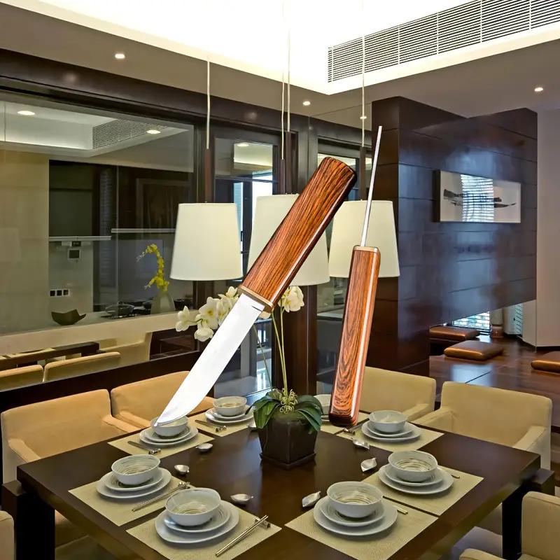 Messer Tragbare Outdoor Drachen Und Phönix Messer Mutter Messer Doppel Messer Für Restaurant