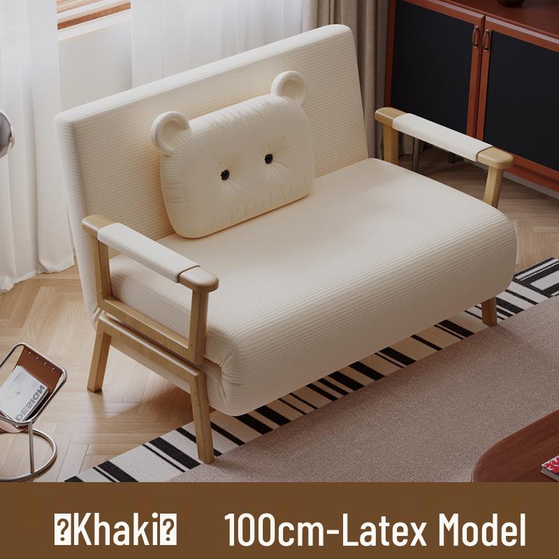 Creative Foldable Sofa Bed - Space-Saving, Thickened, and Comfortable for One Person