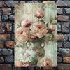 Pc Letrero Metálico de Jardín Vintage  Porque Matar Está Mal Letrero  Póster Exterior de Campo Regalo para Amante de la Jardinería Decoración de Valla Pared