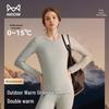 Mao Ren Women's High-Elastic Fleece-Lined Thermal Underwear Set