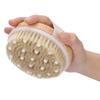 Runde Körpermassagebürste Tragbare Heim-Salon Peeling-Körperbürste Dusch-Bad-Bürste