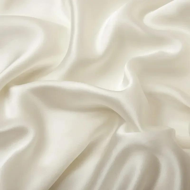 

1 Pair 100% Silk Pillowcase Pillow Cover Silky Satin Hair Beauty Pillowcase Comfortable Pillow Case Home Decor Pillow Covers 51x66cm-1 Pair бежевий