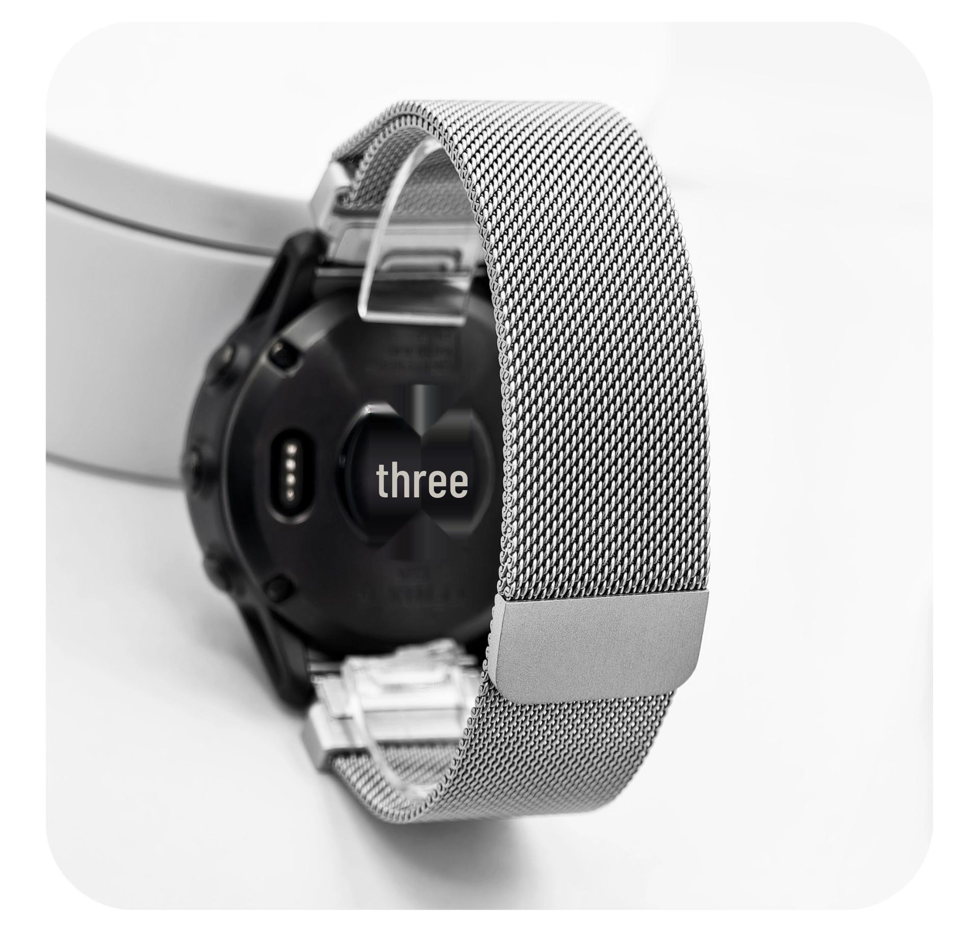 

Milanese Magnetic Strap for Garmin Fenix 8 - Lightweight and Smart 20mm
