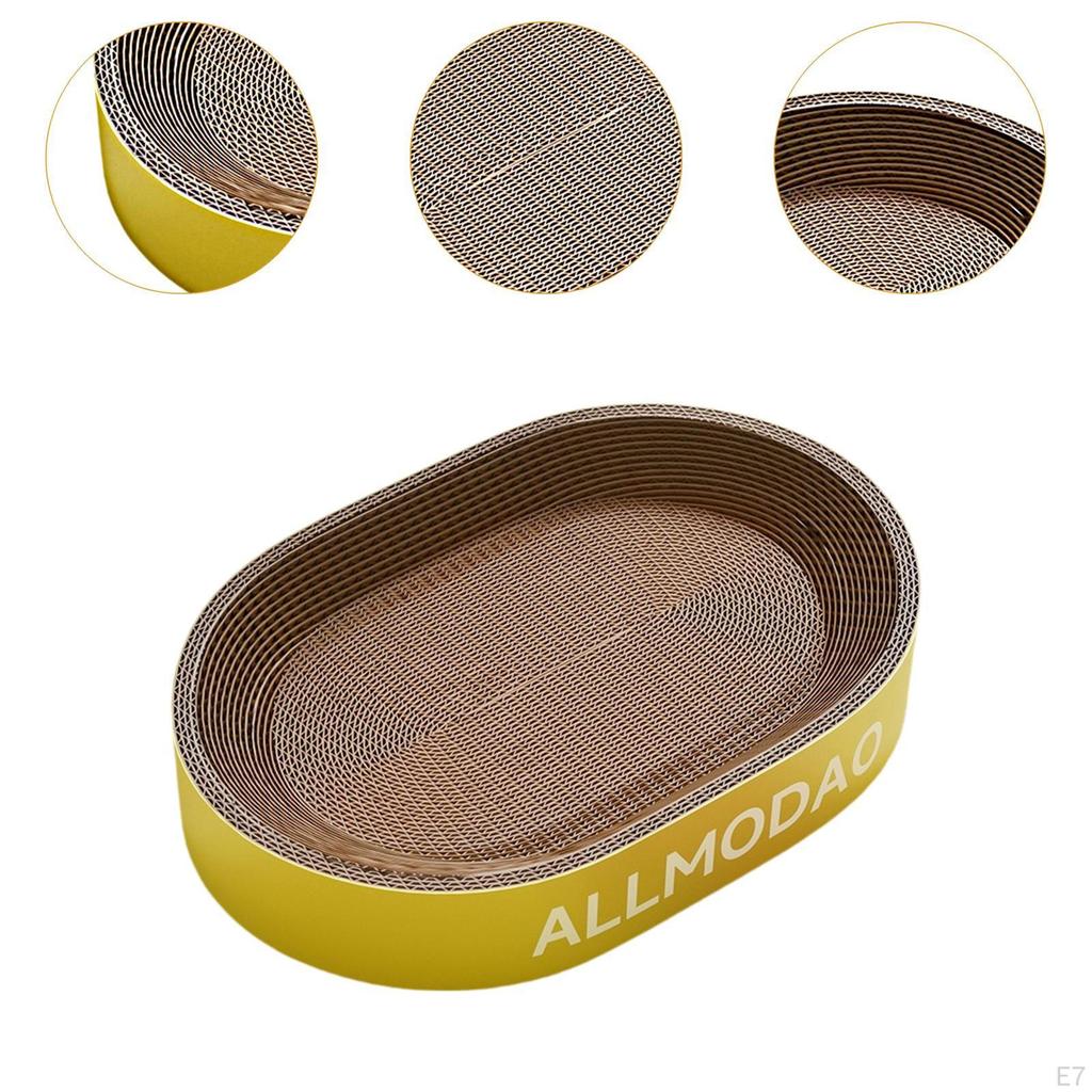 Cardboard Cat Lounge And Scratch Pad for Indoor Cats