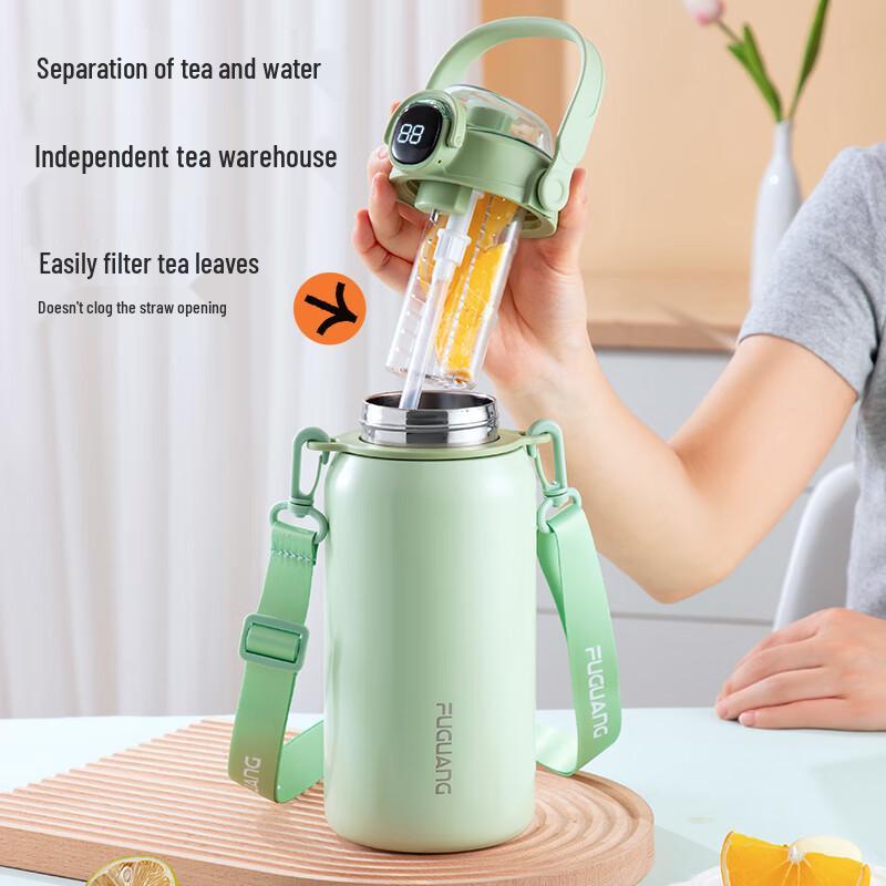 Fuguang Junyue 316L Stainless Steel Insulated Straw Bottle