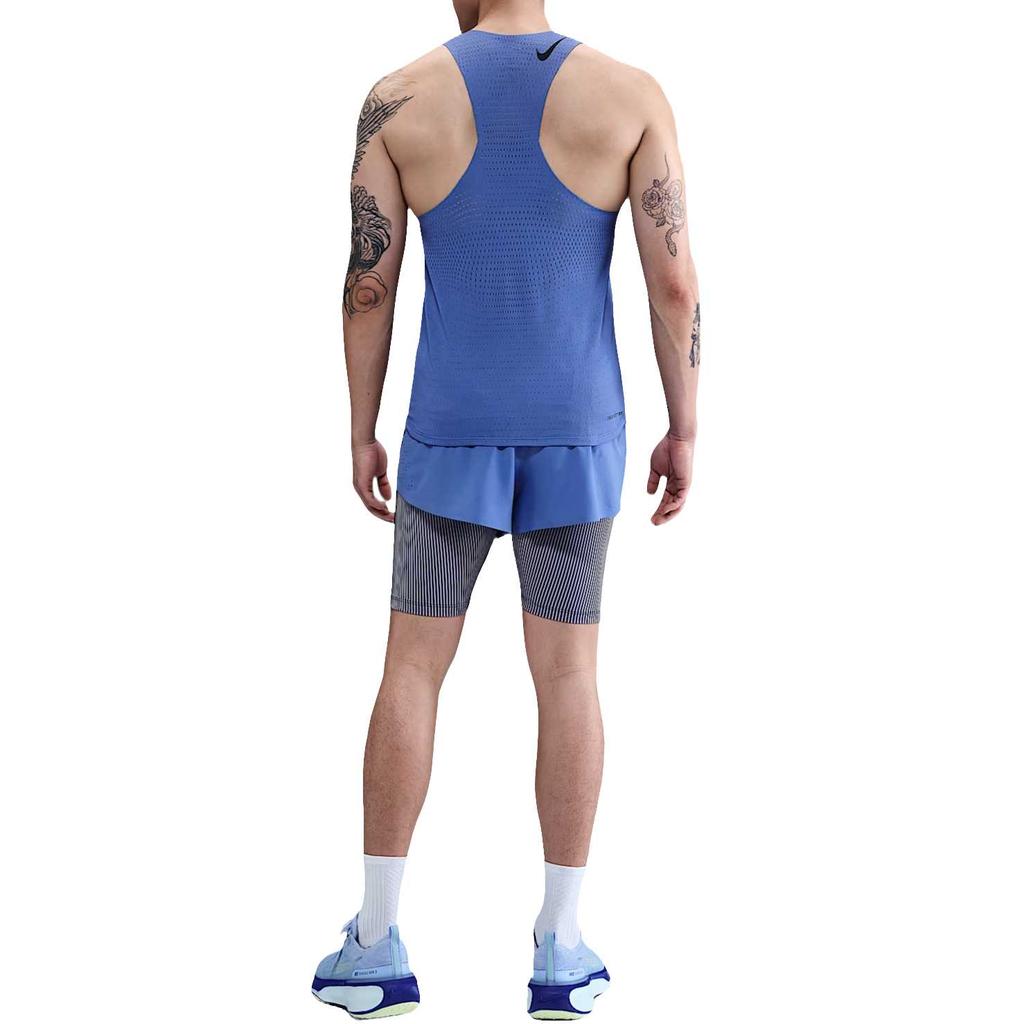 Nike Aeroswift Dri-Fit Adv Comfortable Fashion Simple Versatile Vest Men Tops Blue FN4232-411