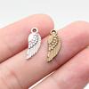 Small Angel Wings Fairy Detail Charm Antique Bronze Zinc Alloy Jewelry Making Supplies Jewelry Making Accessory Charms