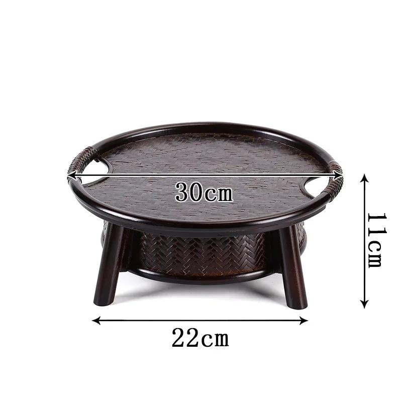 

Japanese Bamboo Tea Set Storage Box - Dustproof Portable Basket for Tea Tray & Ceremony Accessories